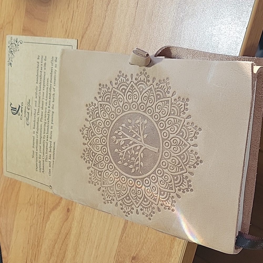 Handcrafted Leather Journal NEW